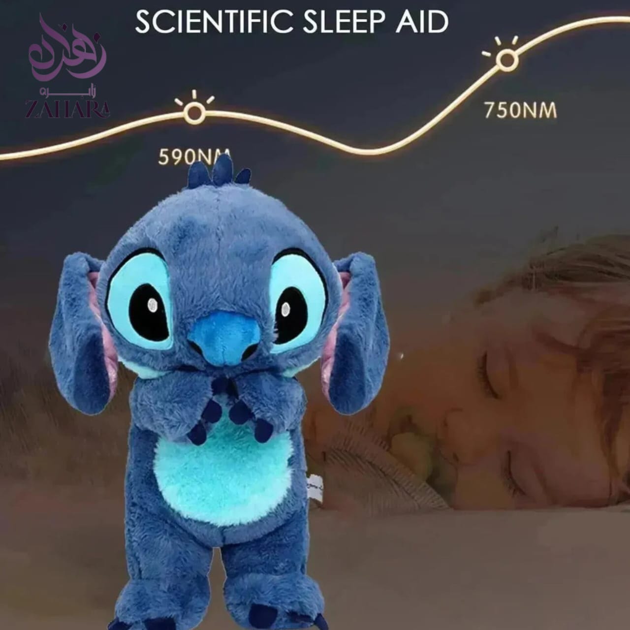 Stitch Breathing Bear - دب تنفسي مخيط