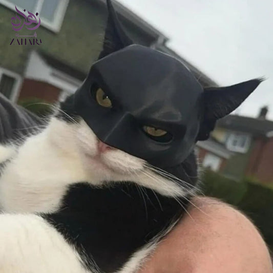 Batman Mask For Your Cat | قناع باتمان لقطتك